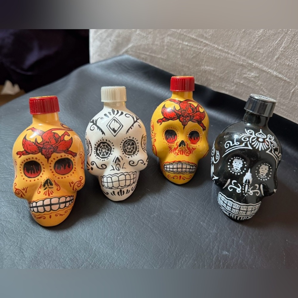 KAH Tequila Day of the Dead Tequila Bottles